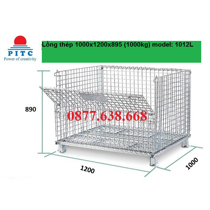 1012L . Steel Cage