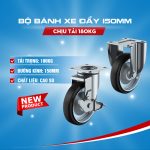 Bánh Xe Đẩy Hàng Công Nghiệp Chịu Lực Nhật Bản Chính Hãng