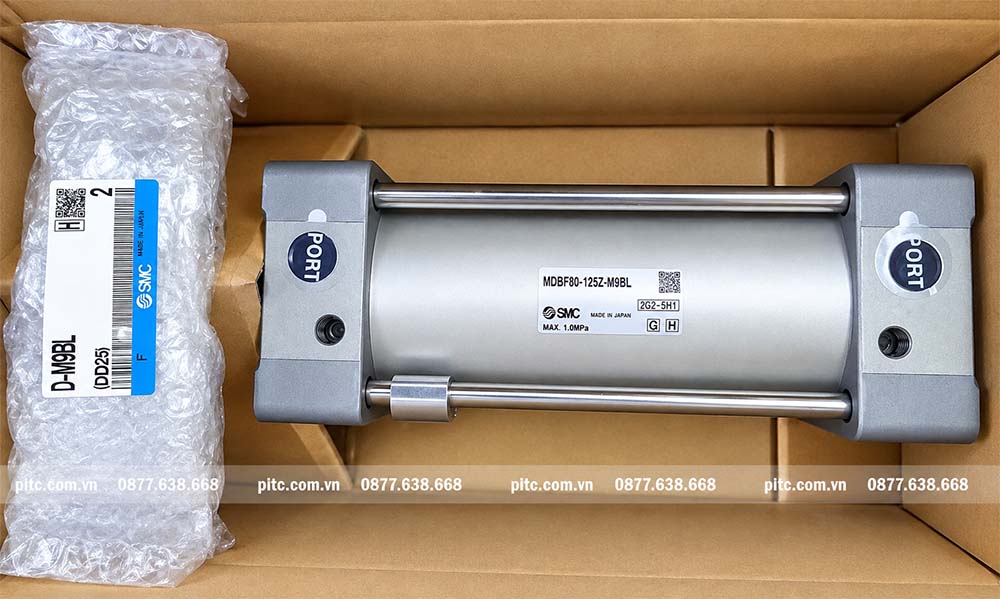Xy lanh khí nén Model MDBF80-125Z-M9BL