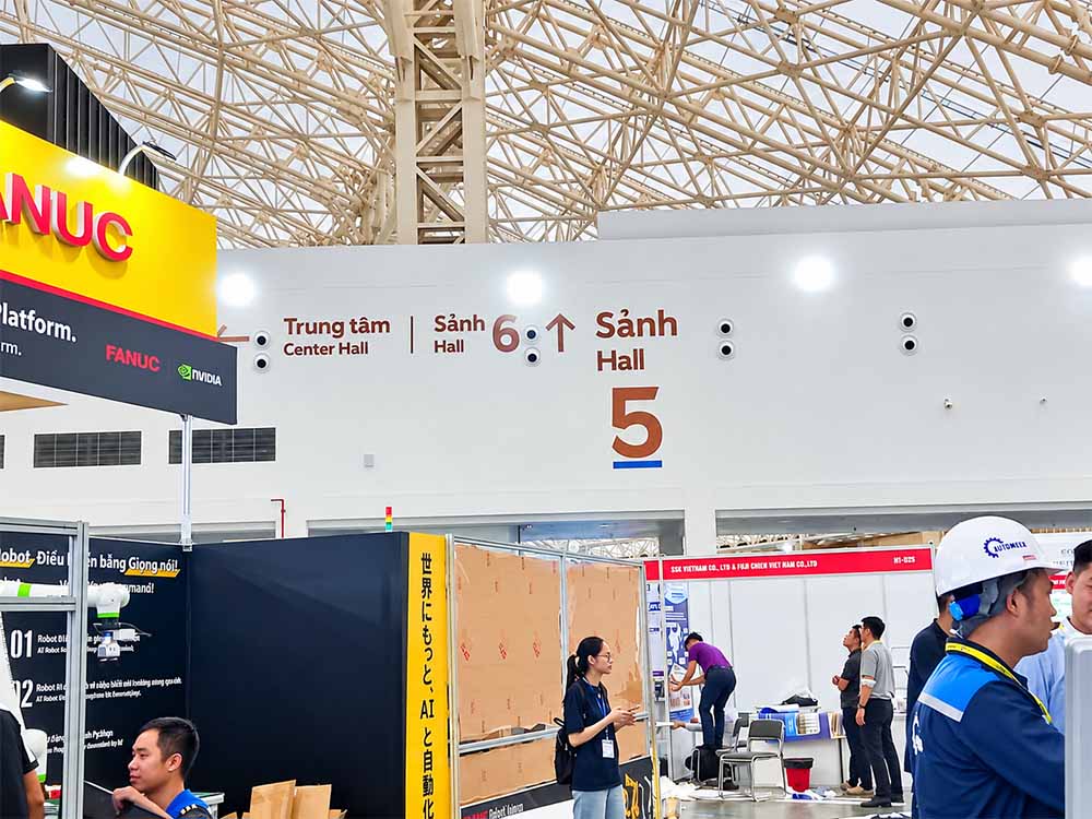 Gian hàng Thái Bình Dương ở sảnh Hall 5, số H1-C21