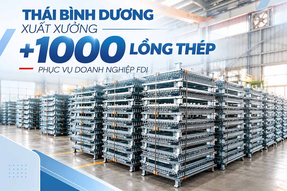 đơn hàng +1000 Lồng thép phục vụ Doanh nghiệp FDI